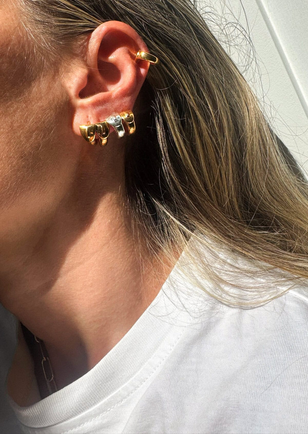 Delian Slip On Earrings — Hermina Athens