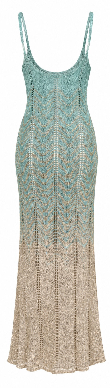 Ios Knit Dress Turquoise