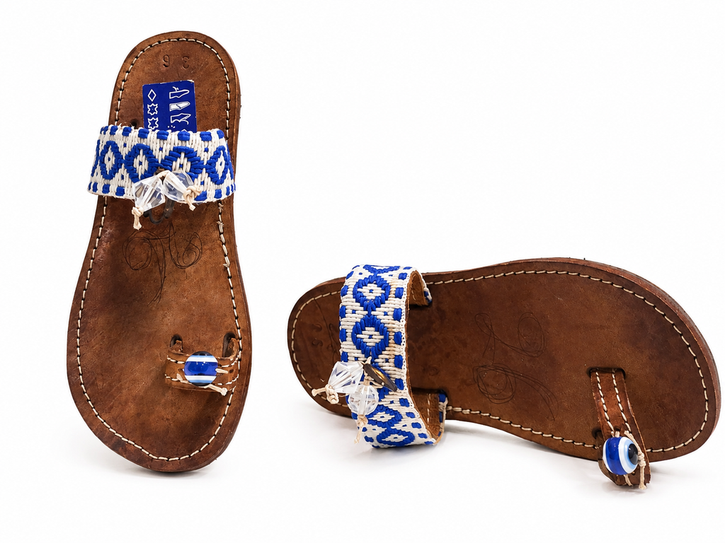 Kids Sandals - Blue Evil Eye