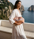 Caldera Large Bucket Clutch Bag - Greek clutch bag available in Dubai