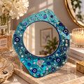 Evil Eye Resin Mirror