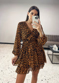 Hadid Leopard Print Dress