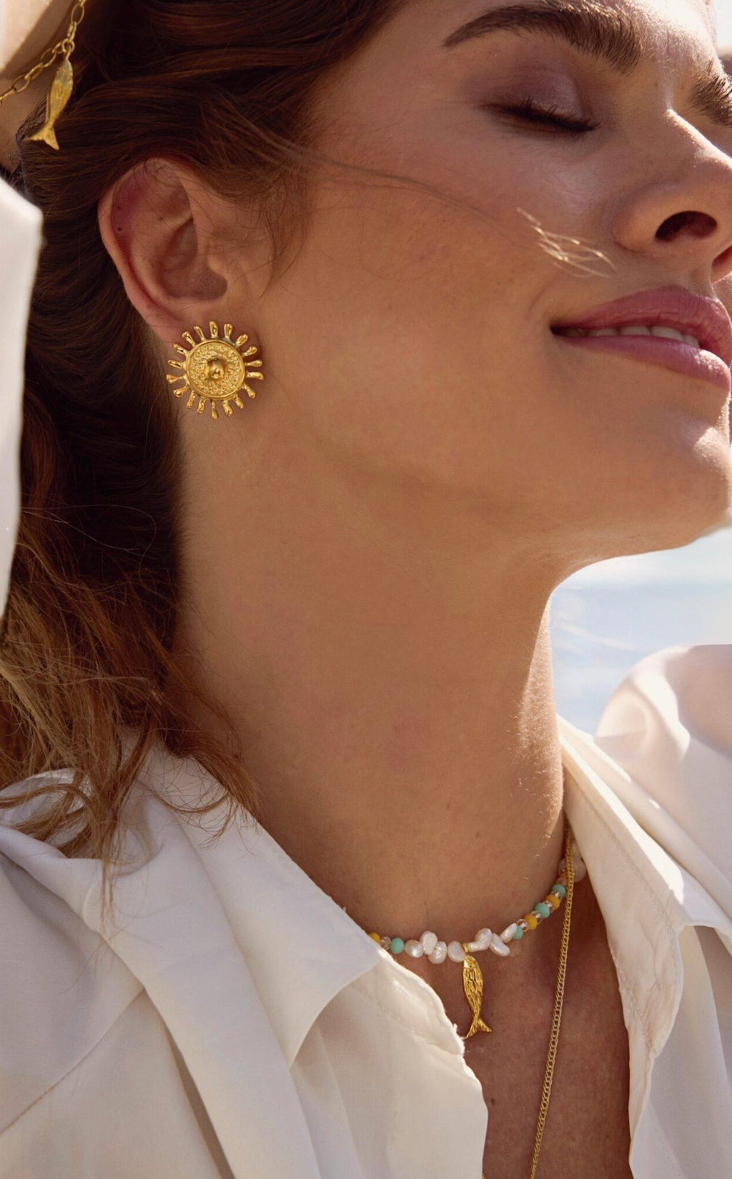 Solmare Earrings — Reve Jewel