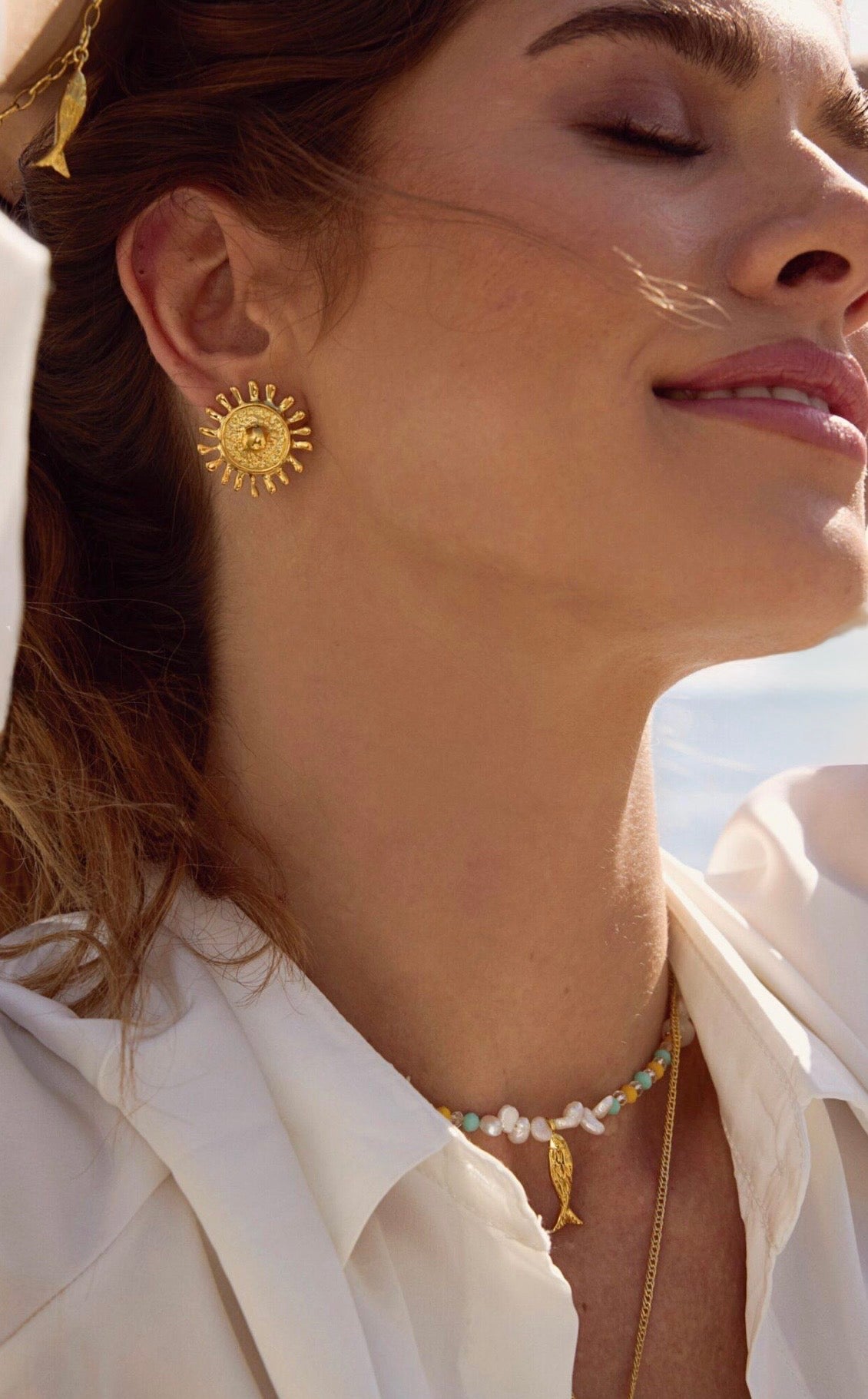 Solmare Earrings — Reve Jewel