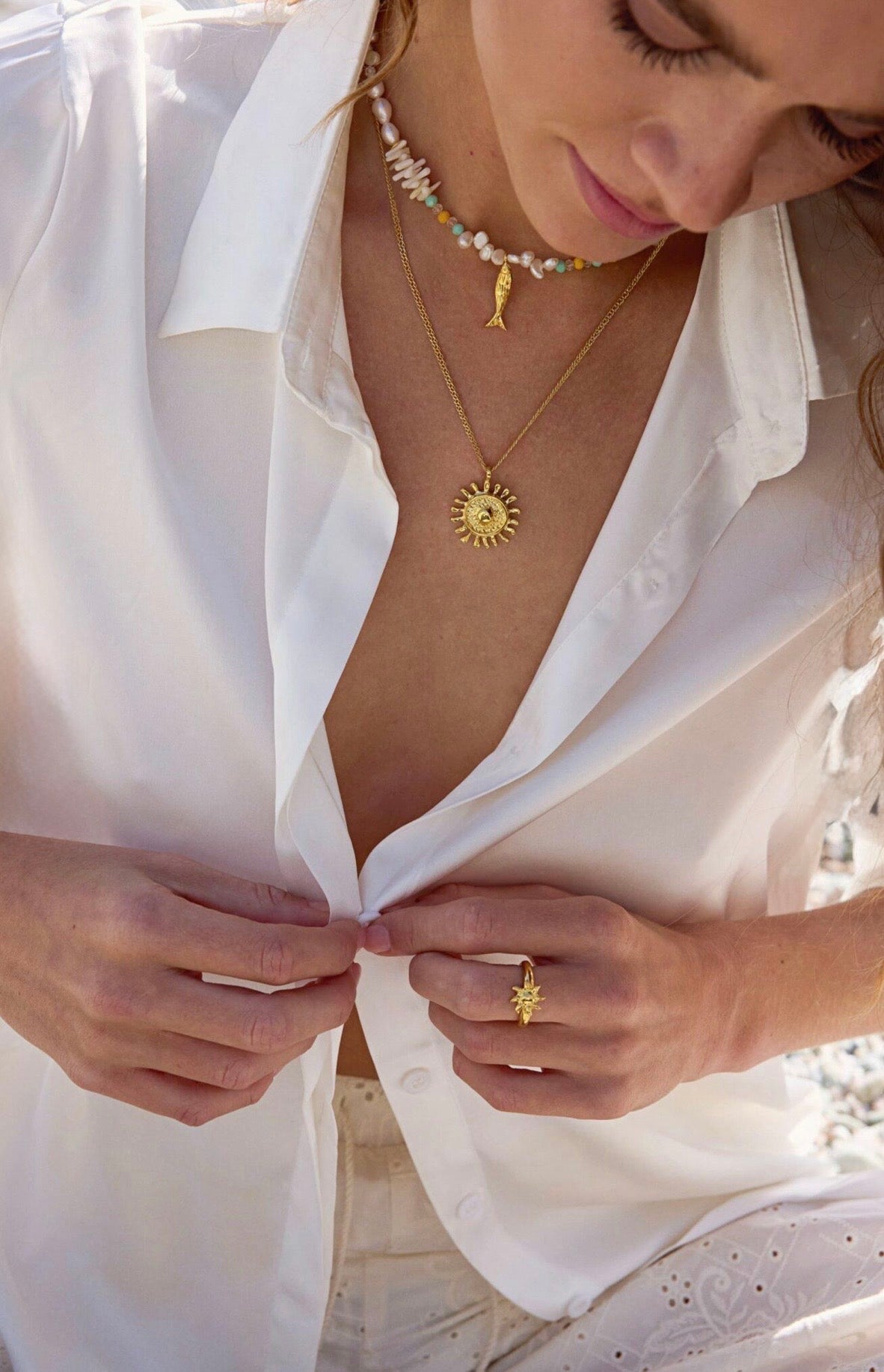 Solmare Necklace — Reve Jewel