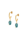 Fystiki Hammered Hoops — Hermina Athens