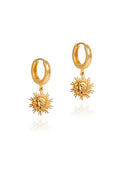 Sun Mini Slip On Earrings — Hermina Athens