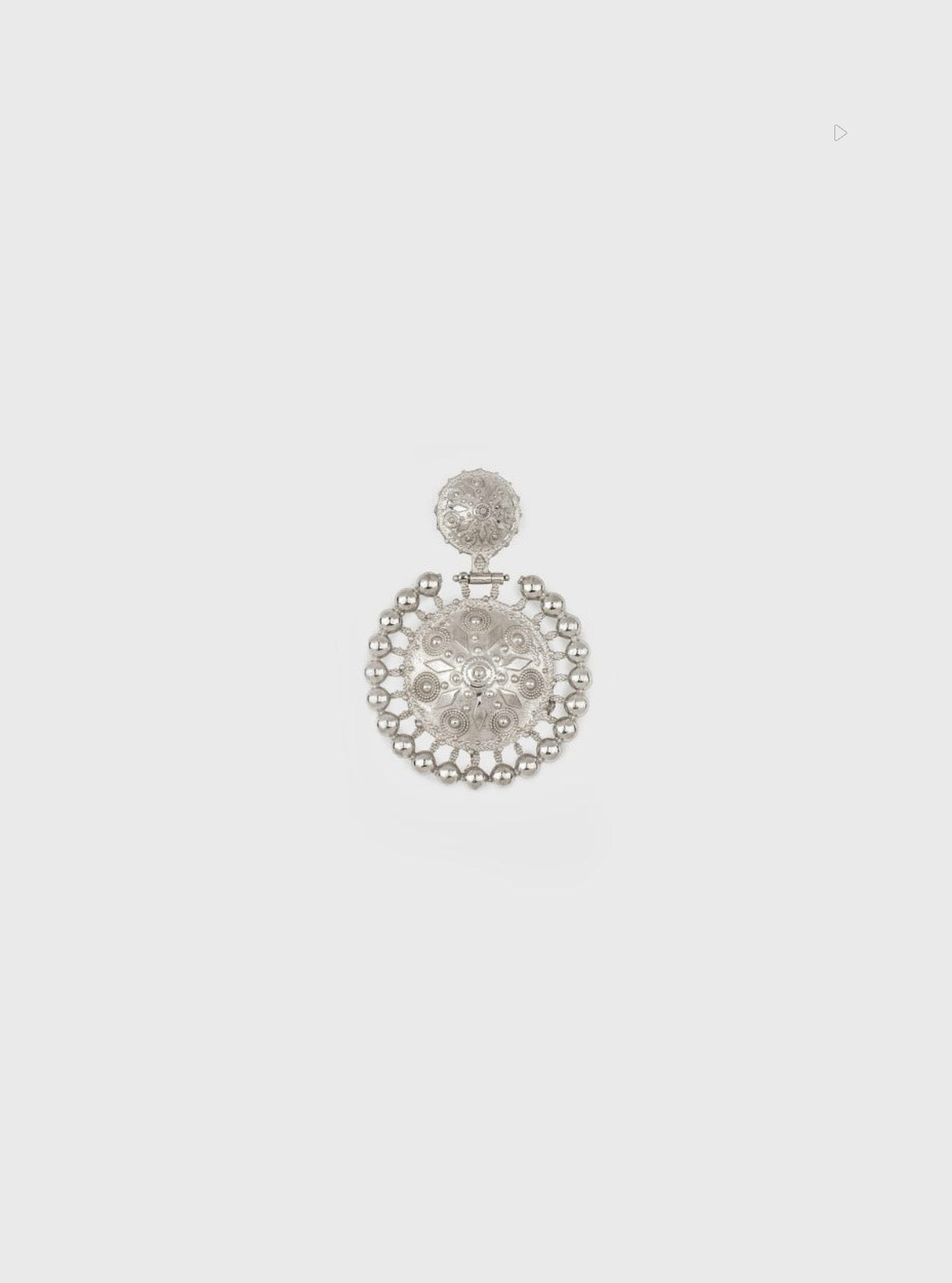 Kallisti Silver Earrings — Aenalia