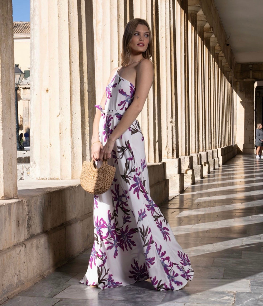 Diane One Shoulder Maxi Dress