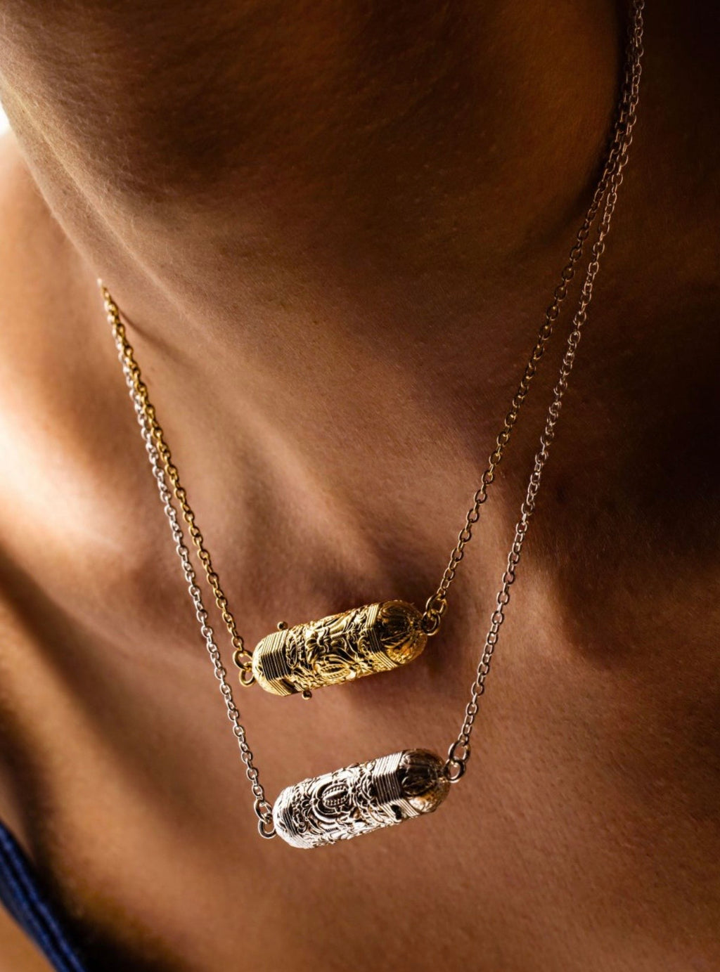Secret Garden Silver Locket — Aenalia