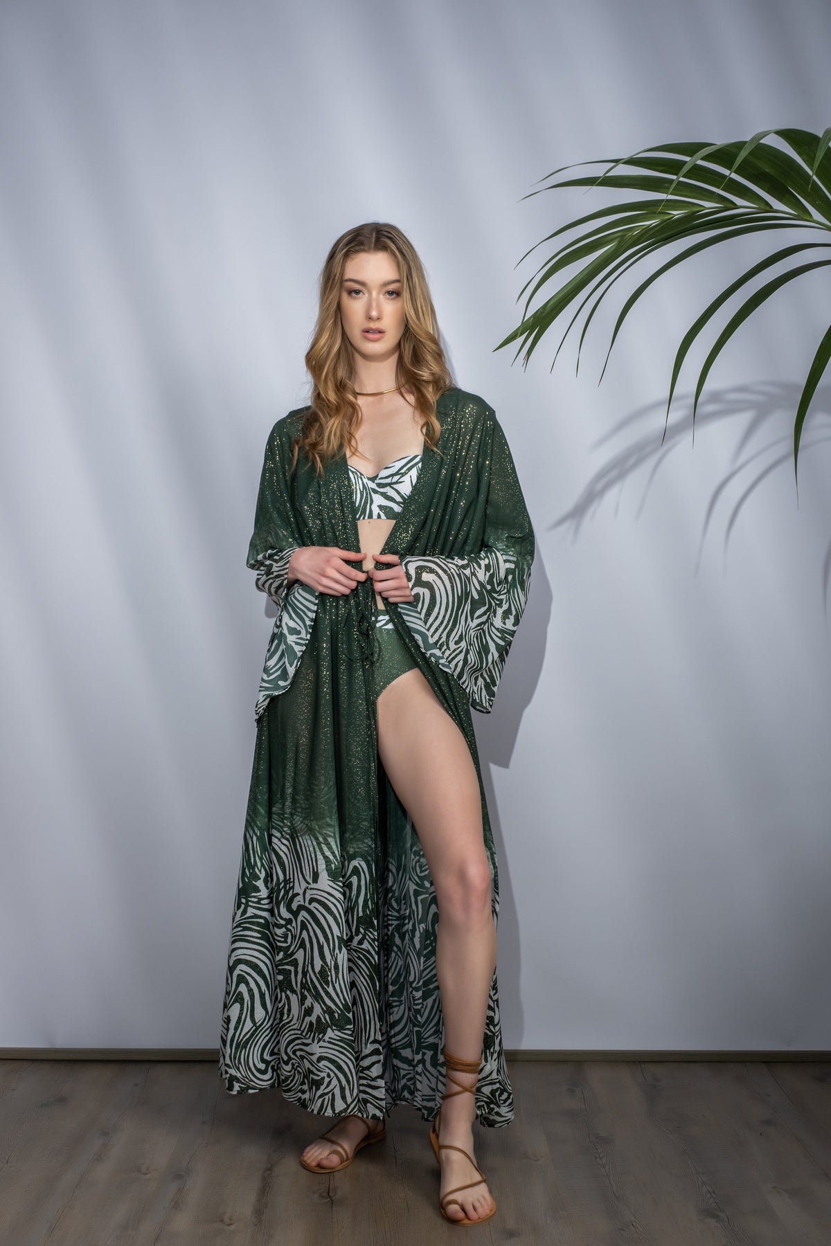 Alisahna Zebra blend Mimosa Kimono front.jpg