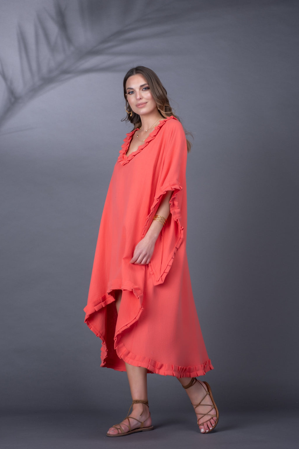Alisahne Carla dress fiery red front side.jpg