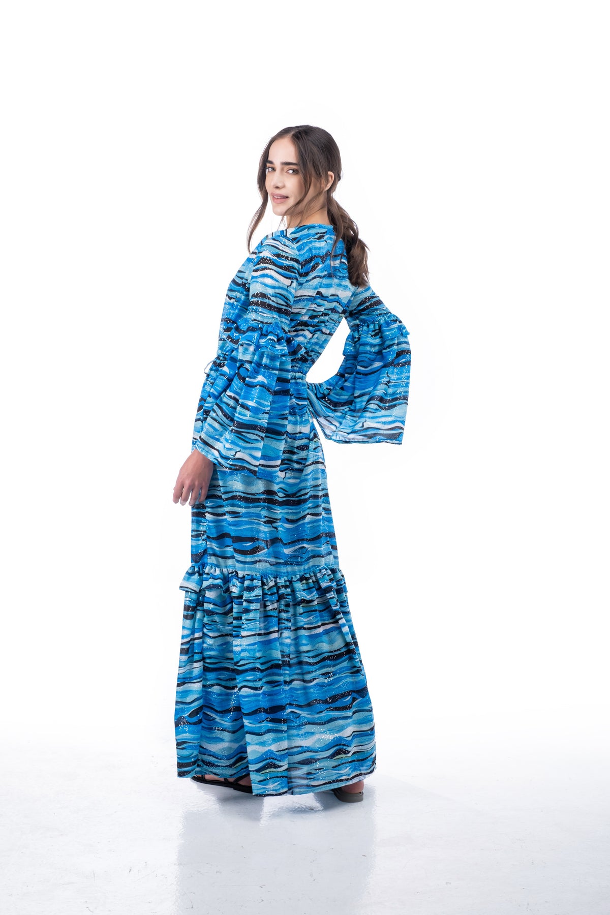 Alisahne Chrysi kaftan ocean dream back.jpg