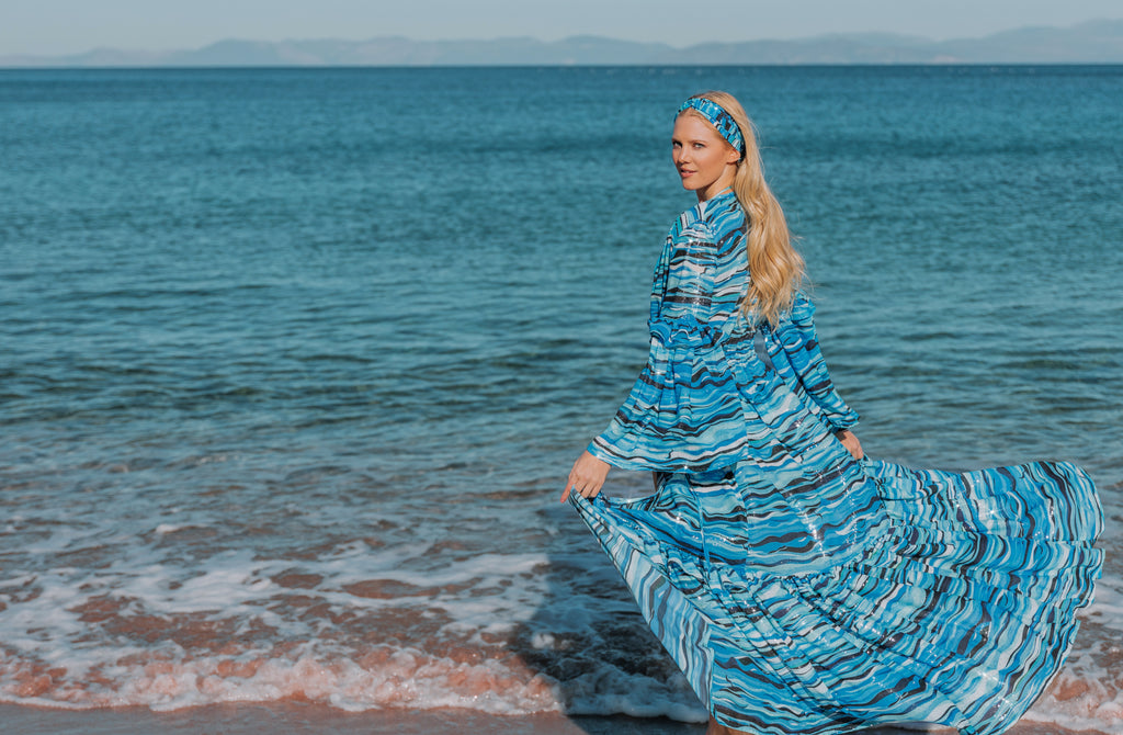 Chrysi Kimono Dress — Alisahne
