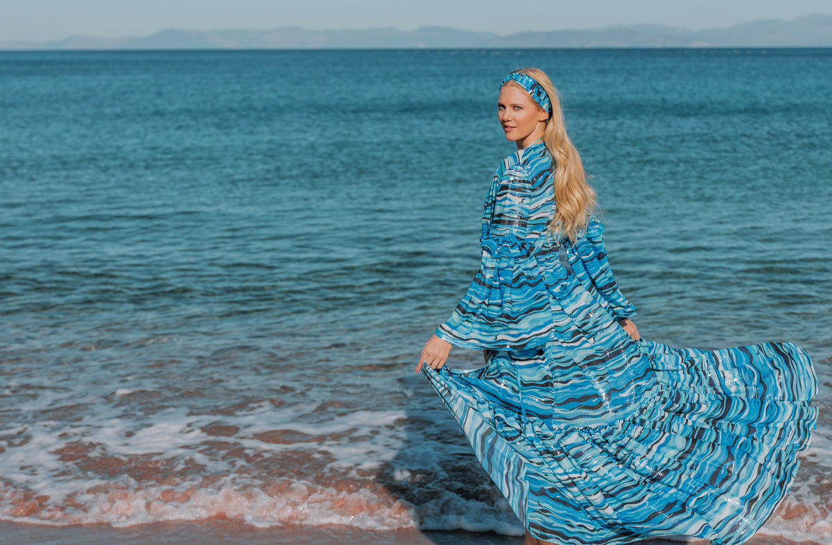 Chrysi Kimono Dress — Alisahne