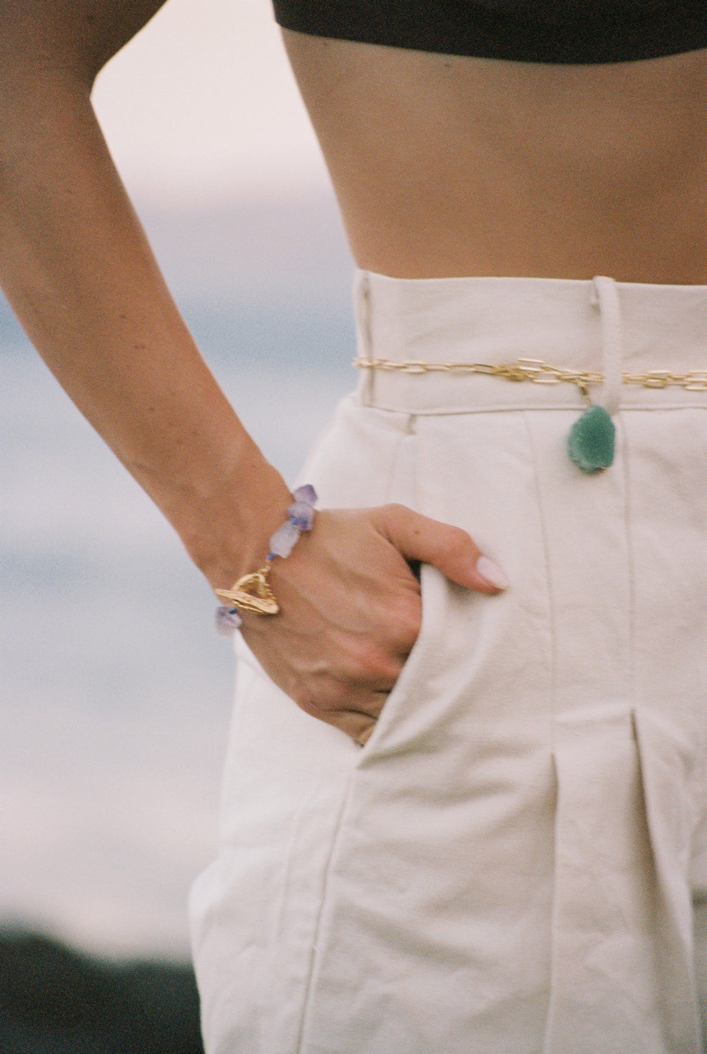 Amethyst Grace Bracelet — Hermina Athens