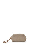 Chios Straw Vanity Case Beige — Apoella