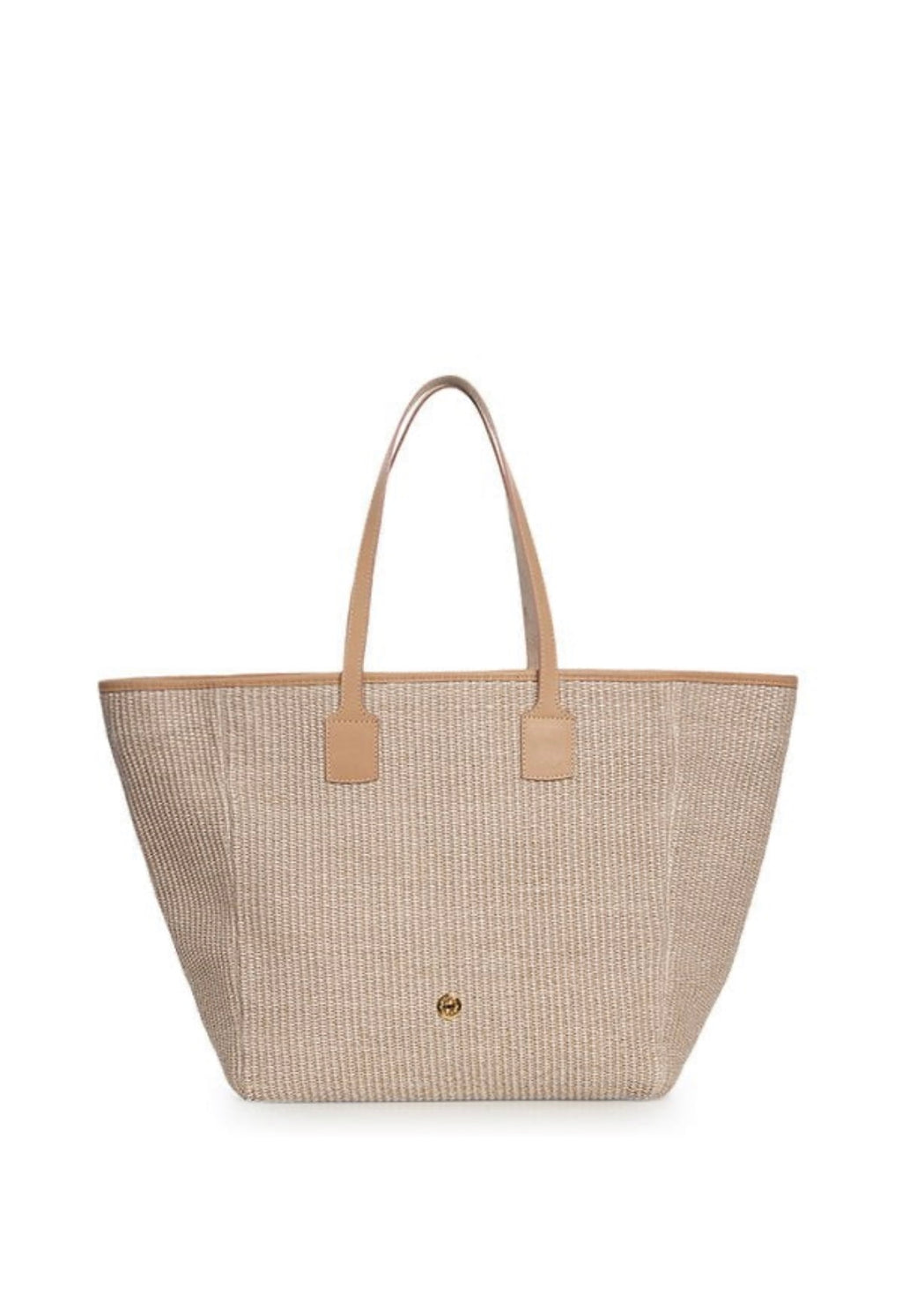 Apoella Crete Straw Tote Beige — Apoella