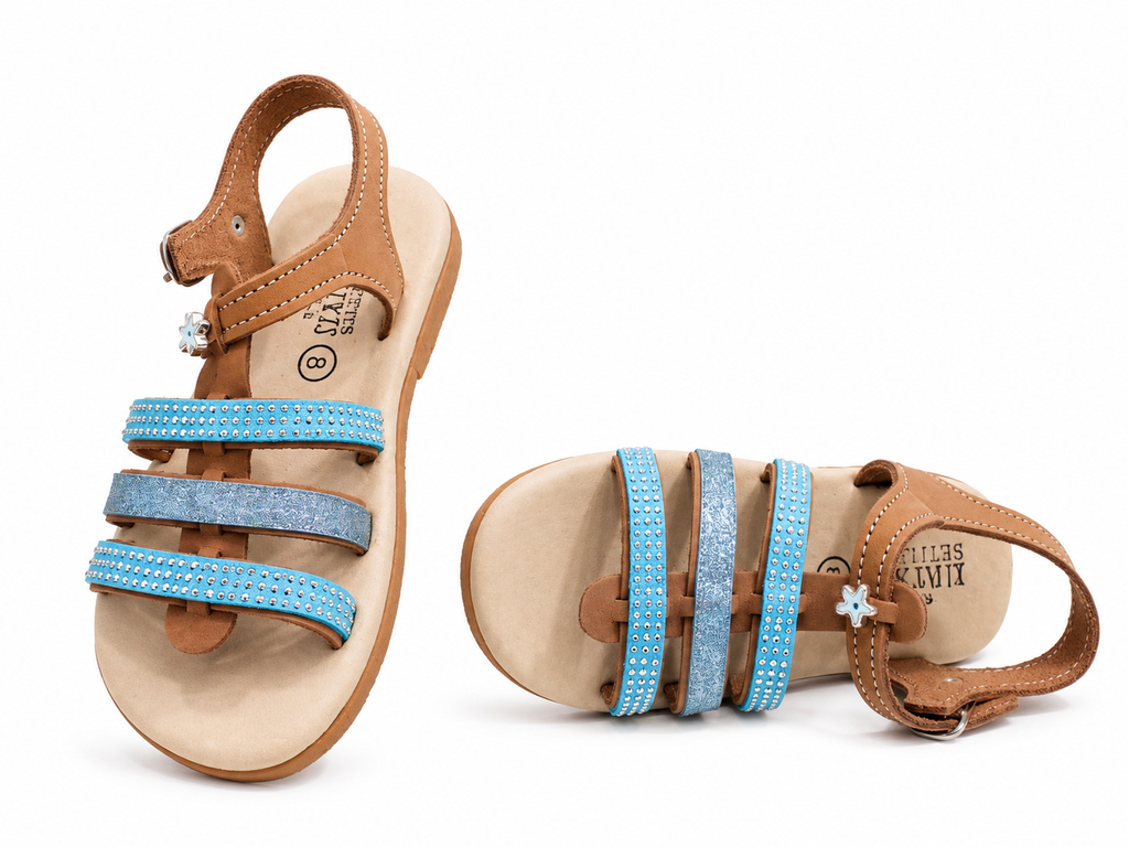 Kids Sandals - Blue Starfish