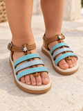 Kids Sandals - Blue Starfish