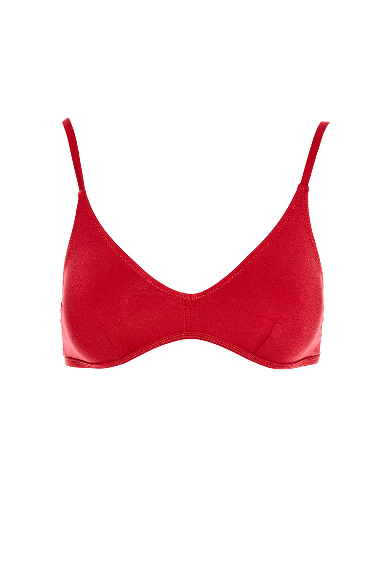 Sylvie & Marie Bikini Red — Maan Island