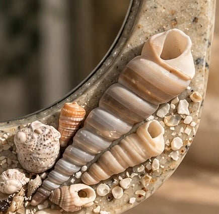 Shell Resin Mirror