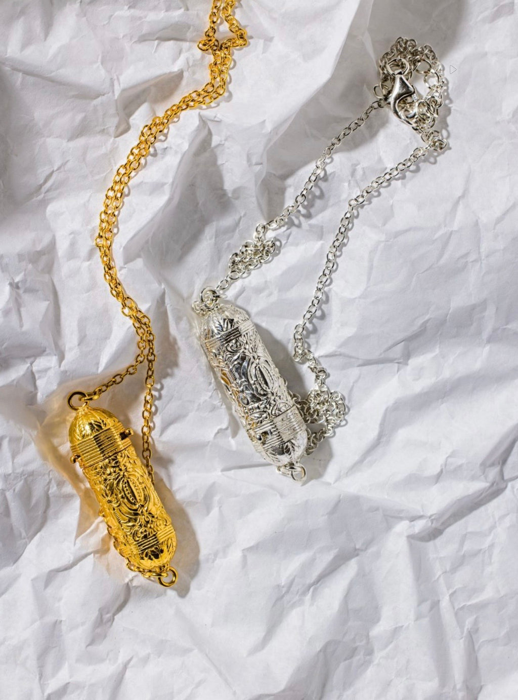 Secret Garden Silver Locket — Aenalia