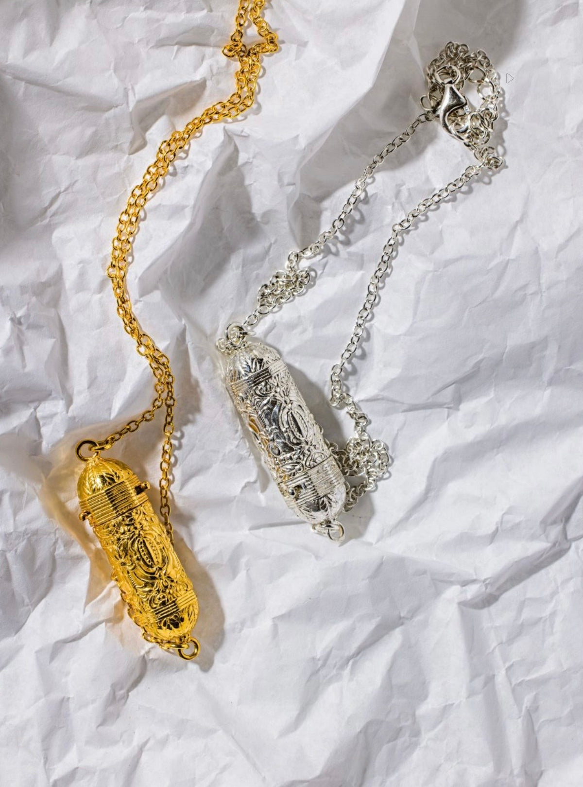 Secret Garden Silver Locket — Aenalia