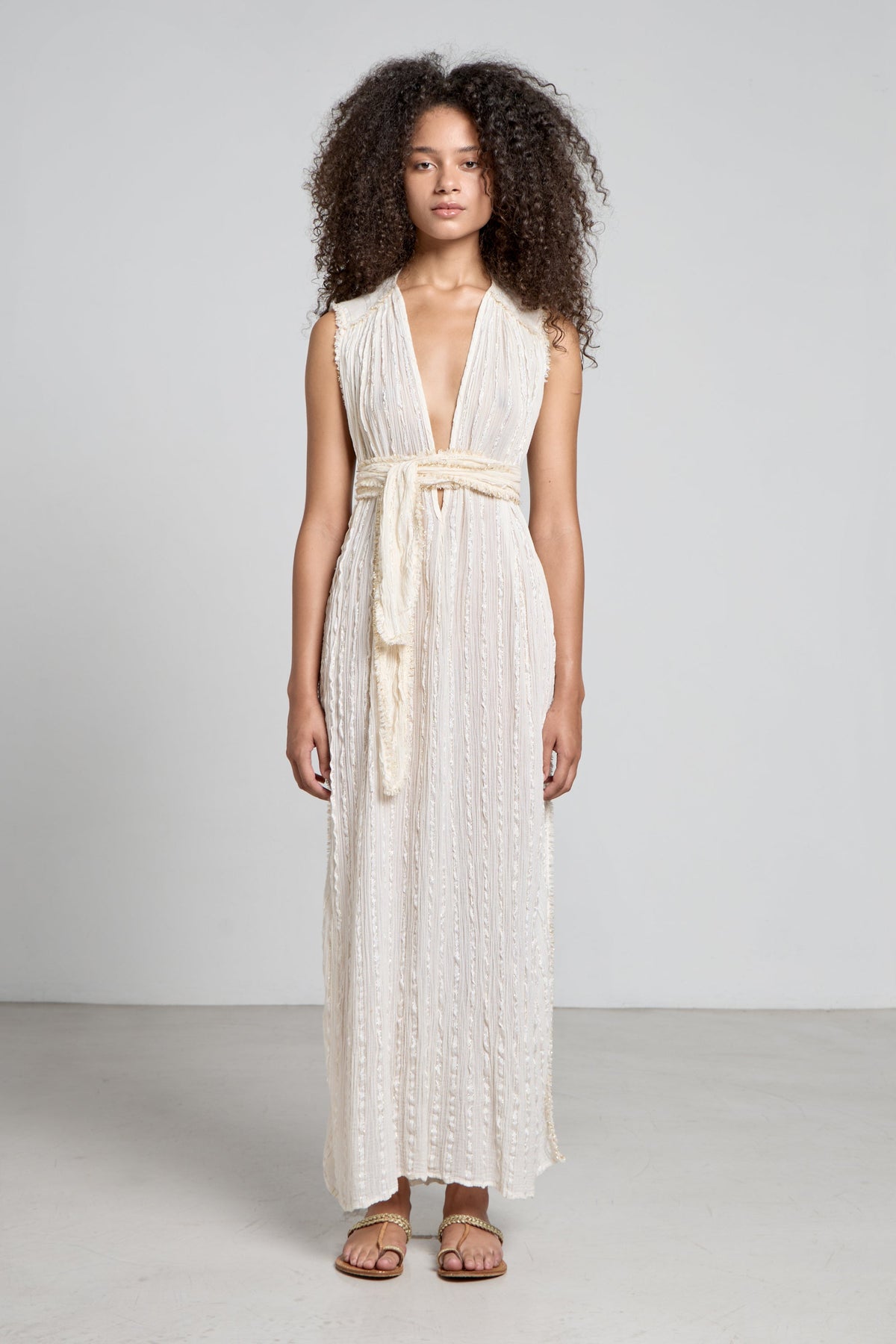 Christian Zen Penelope Dress off white front.jpg