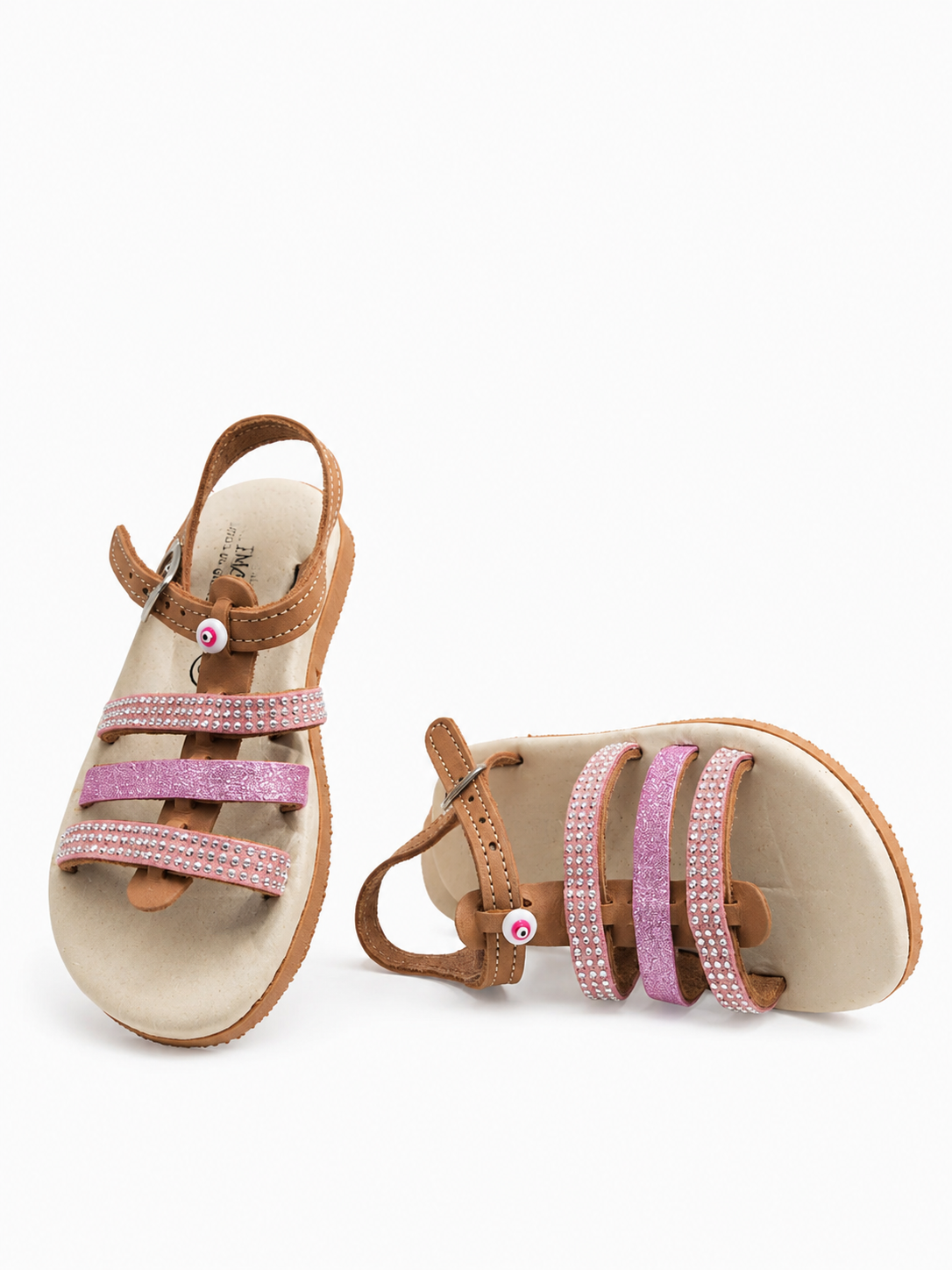 Kids Sandals - Pink Glitter