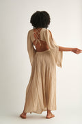 Dartemide Antiope long sleeve dress back sand.jpg