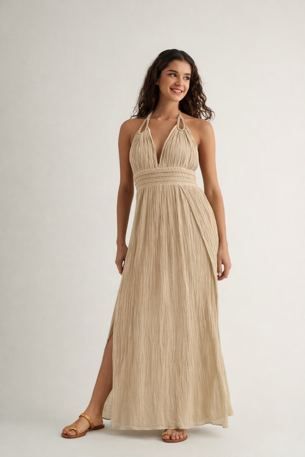 Dartemide Aphrodite dress sand .PNG