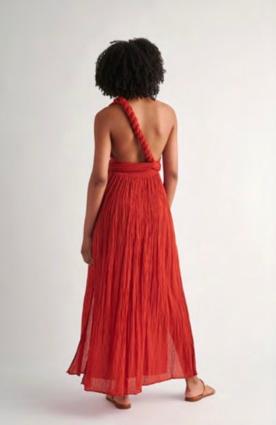 Dartemide Chimera dress papaya back.jpg