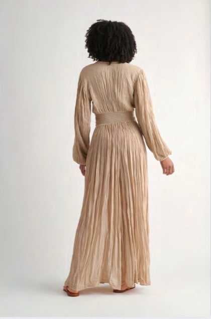 Dartemide Nephel maxi dress sand back.jpg