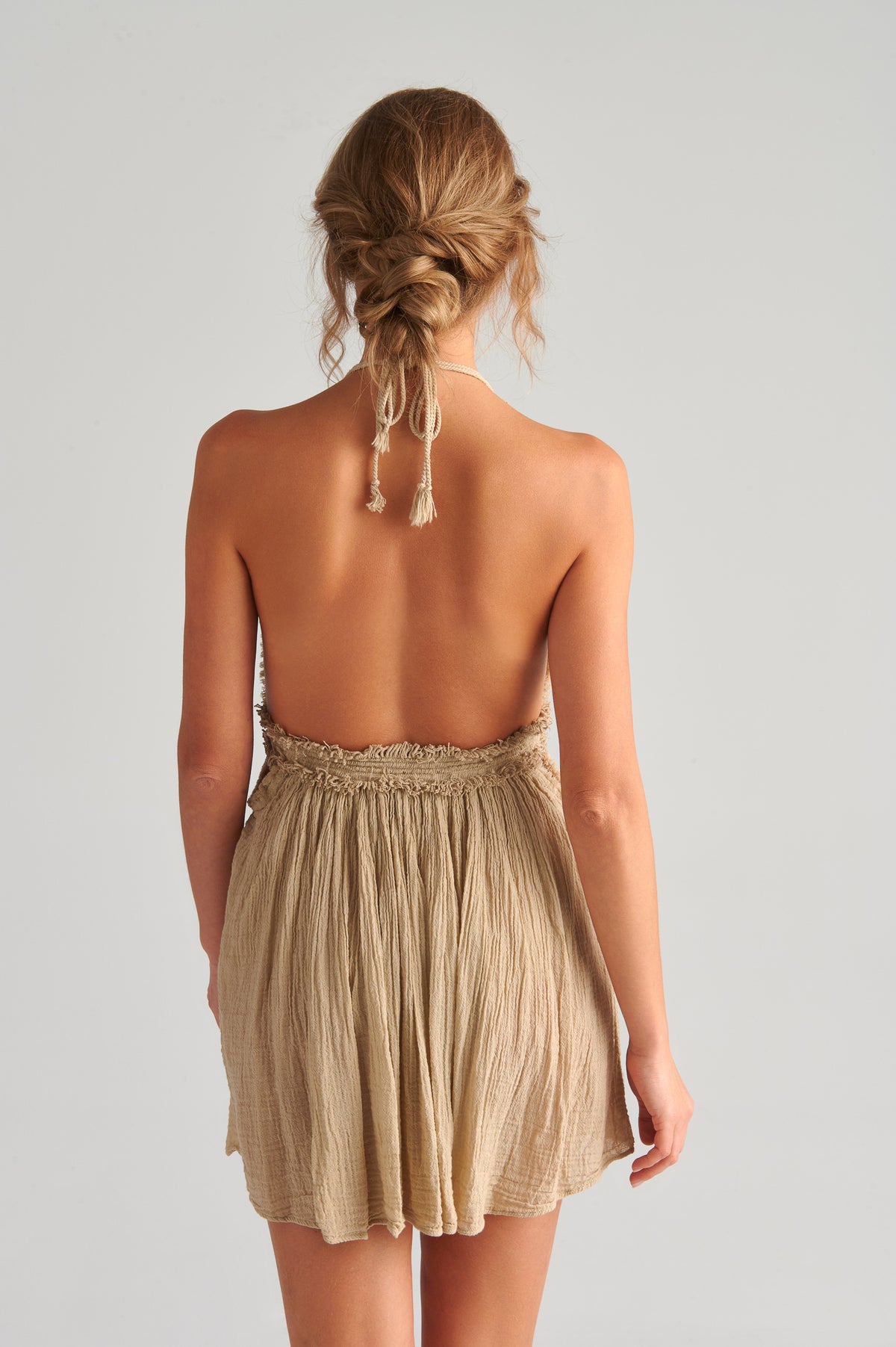 Dartemide calypso mini dress sand back.jpg