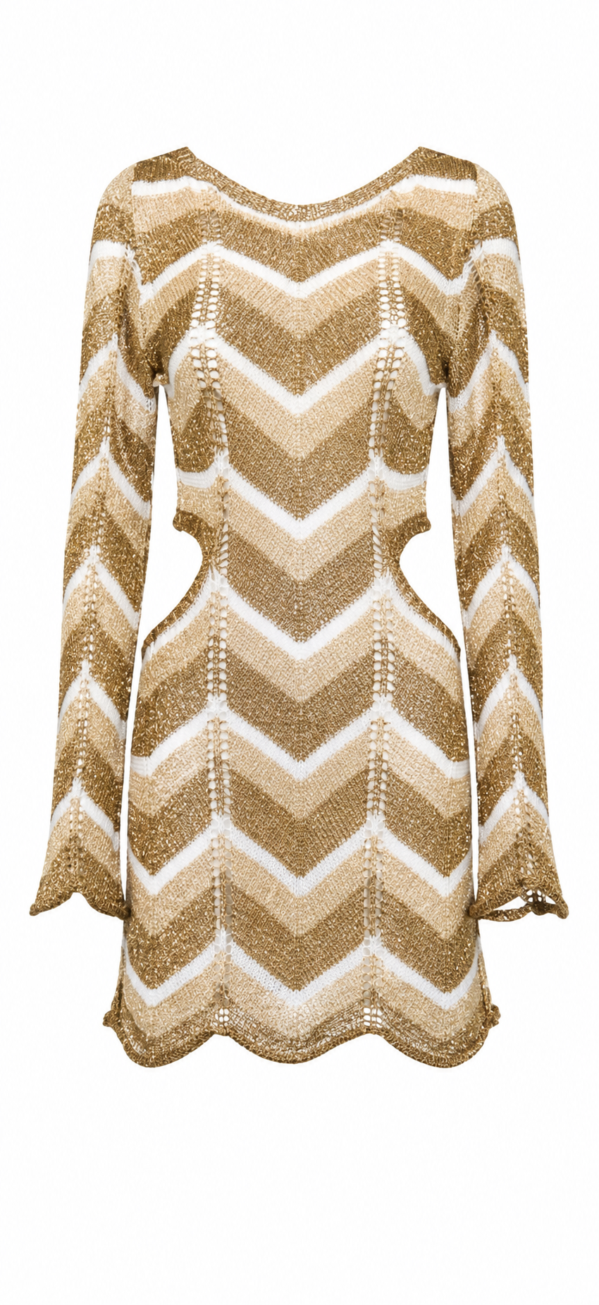 Spetses Gold knit dress