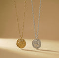 Ancient Greek Coin Long Necklace – Timeless Medallion