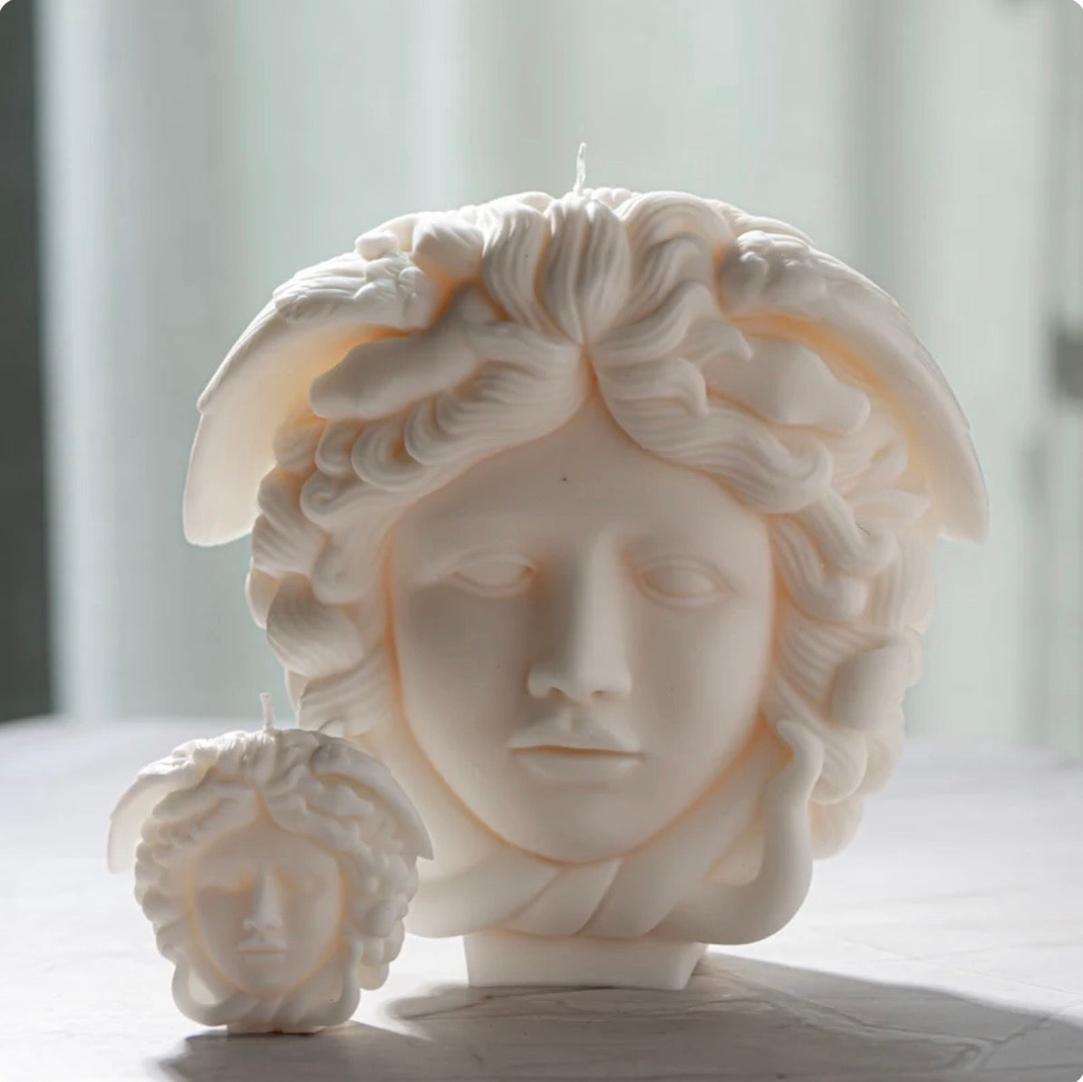 Large Medusa Candle