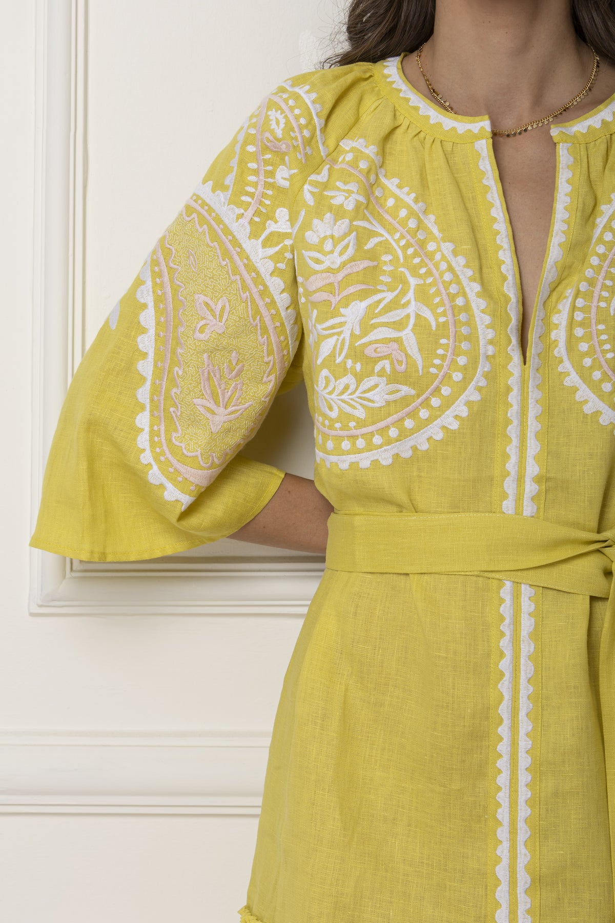 Etoile Areti maxi dress yellow.jpg