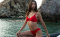 Sylvie & Marie Bikini Red — Maan Island