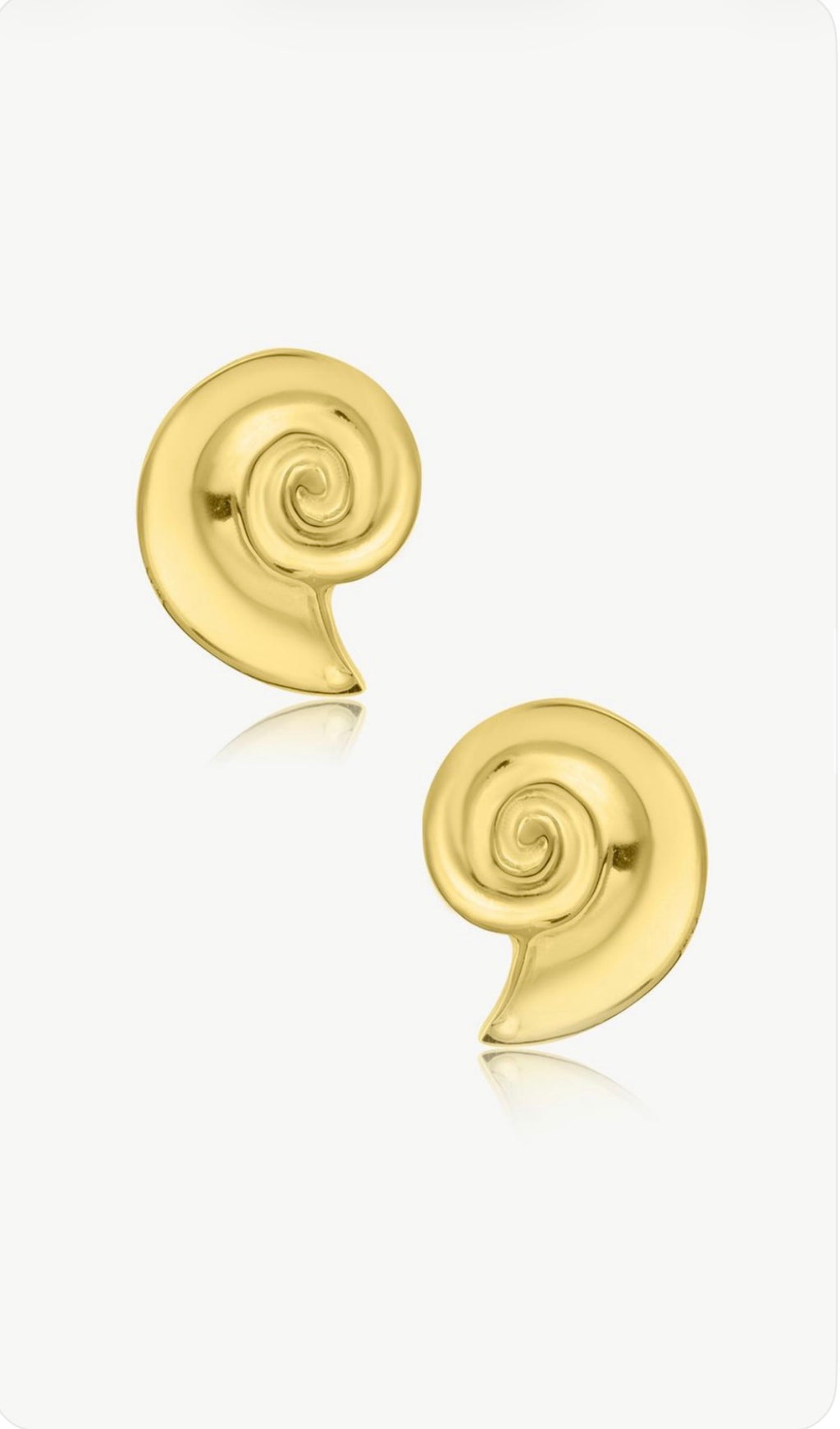 Cirra Earrings Gold — Reve Jewel