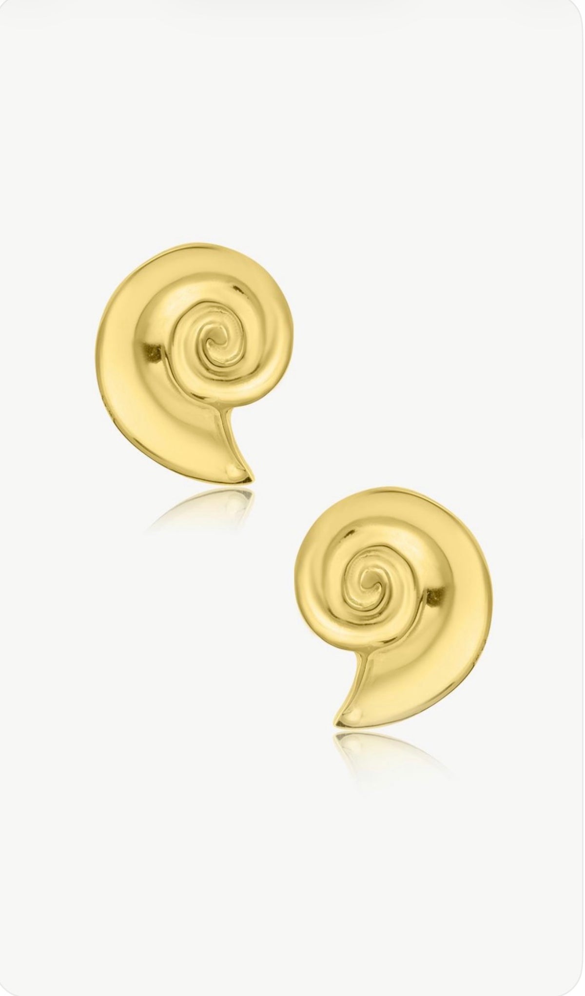 Cirra Earrings Gold — Reve Jewel