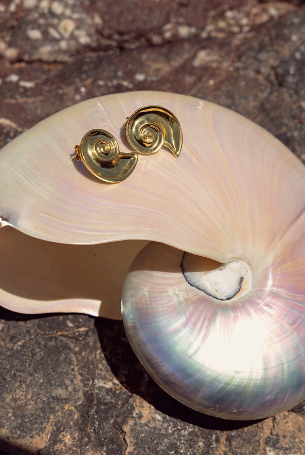 Cirra Earrings Gold — Reve Jewel