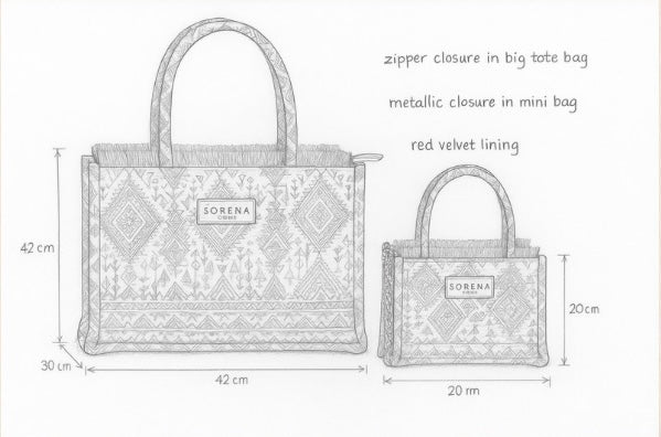 Skyros Large Tote Bag — Sorena