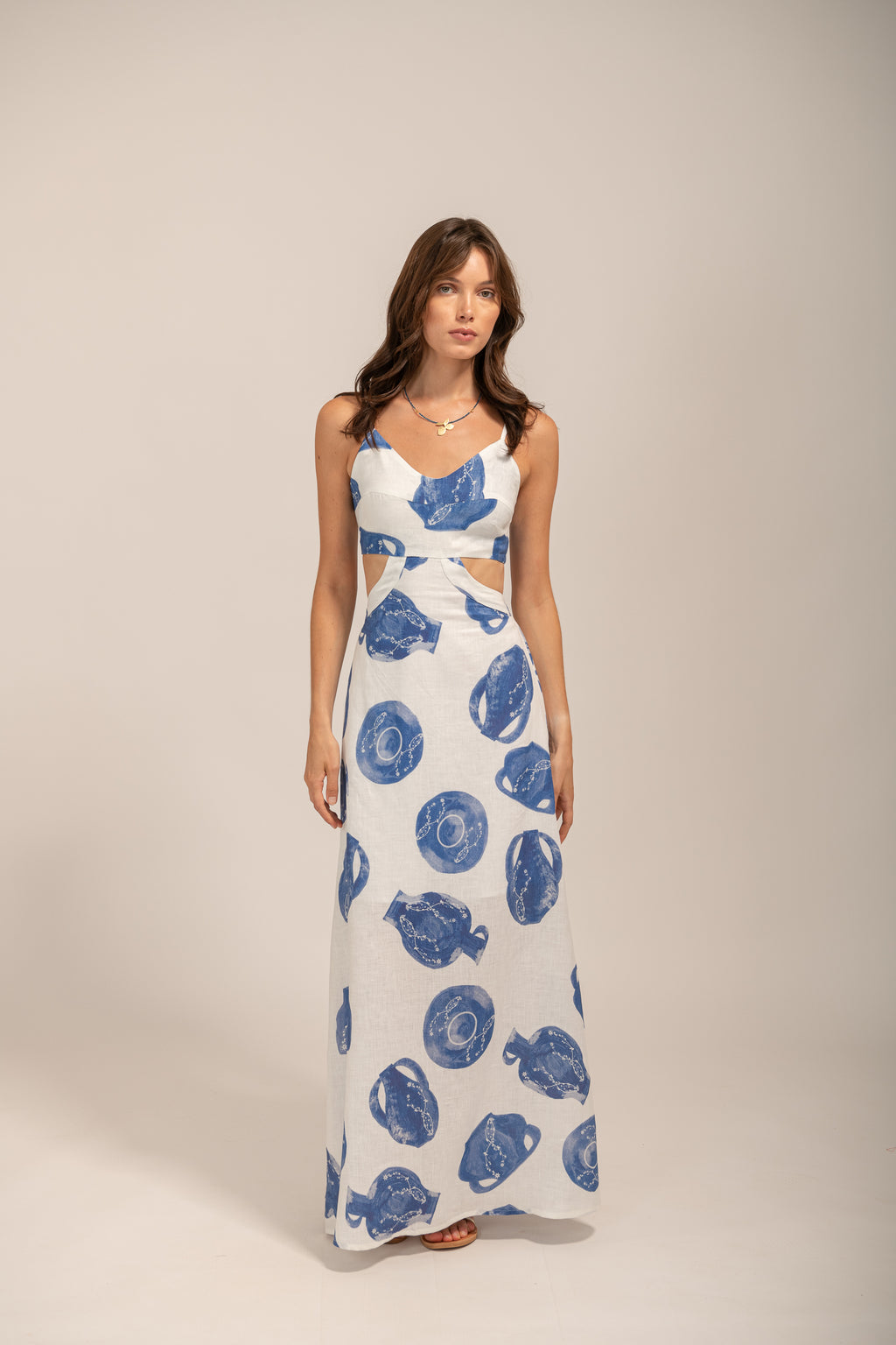 Galeria Cretan pots Lily long dress front.jpg