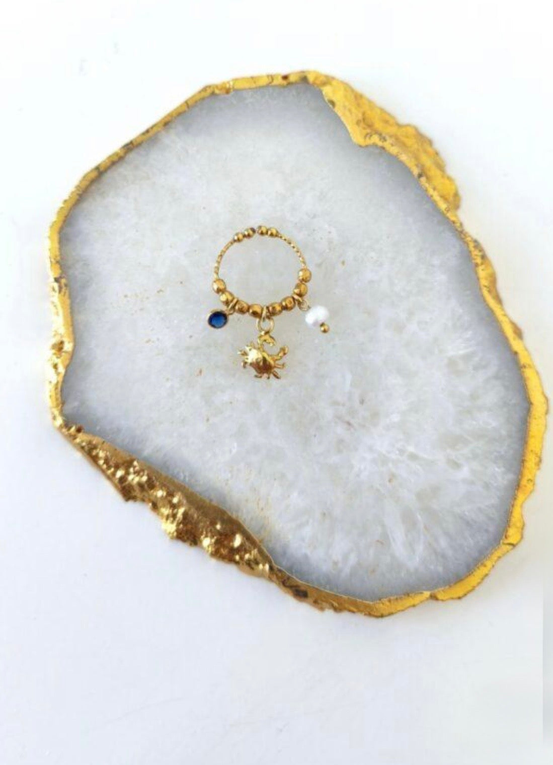Iosifina stars gold crab ring.jpg