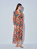 Lida Maxi Tunic, exotic pattern front.jpg