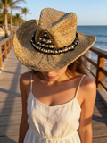 Mother hats-1 black and white pearl cowboy hat.PNG