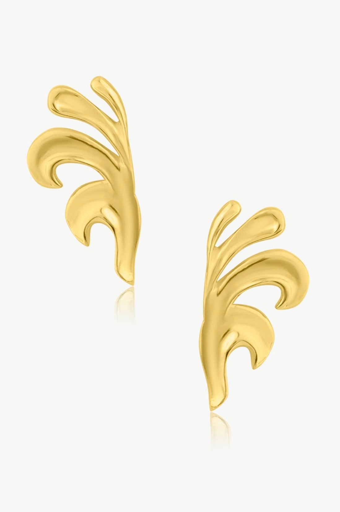 Reve Marelys gold earrings ghost.jpg