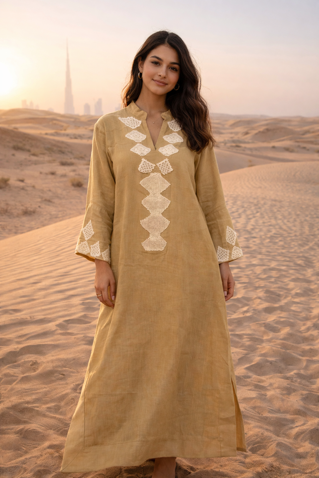 flora sardalos beige linen kaftan ai.png